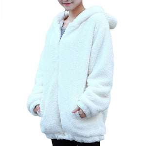 2019 Women Faux Fur Coats Winter Solid Fashion Open Point Outwear Female Luxury Long Sleeve Warm Thick Fluffy Jacket Coat